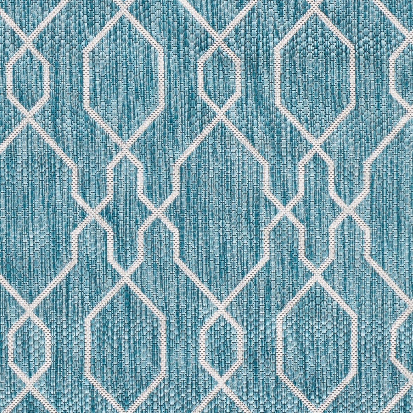 Alfombra decorativa para interior y exterior tejida a máquina Eagean EAG-2383 de 2' x 3'