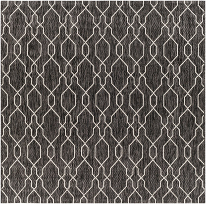 Eagean EAG-2384 6ft Square Machine Woven Indoor/Outdoor Area Rug