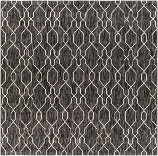 Eagean EAG-2384 6ft Square Machine Woven Indoor/Outdoor Area Rug