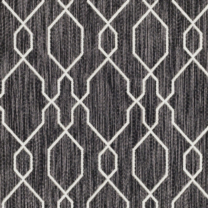 Eagean EAG-2384 8ft Round Machine Woven Indoor/Outdoor Area Rug