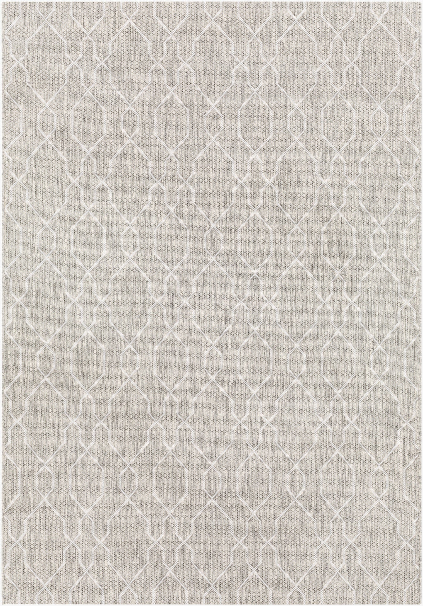 Alfombra tejida a máquina para interiores y exteriores Eagean EAG-2385 de 8' x 10'