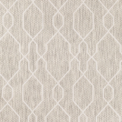 Alfombra tejida a máquina para interiores y exteriores Eagean EAG-2385 de 8' x 10'