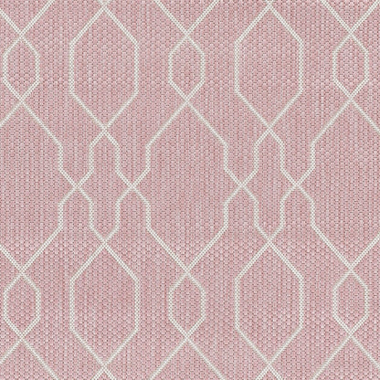 Alfombra decorativa para interior y exterior tejida a máquina Eagean EAG-2386 de 2' x 3'