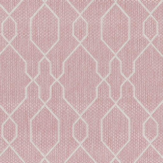 Alfombra decorativa para interior y exterior tejida a máquina Eagean EAG-2386 de 2' x 3'