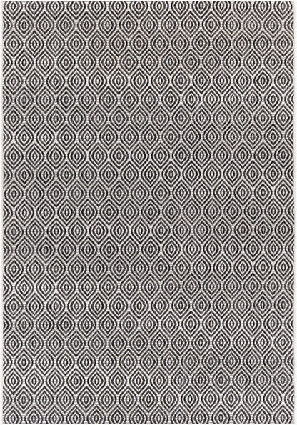 Alfombra decorativa para interior y exterior tejida a máquina Eagean EAG-2387 de 2' x 3'