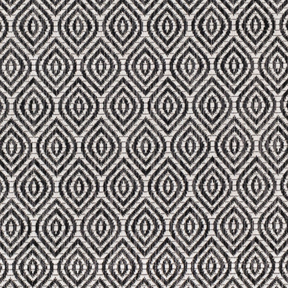 Alfombra decorativa para interior y exterior tejida a máquina Eagean EAG-2387 de 2' x 3'