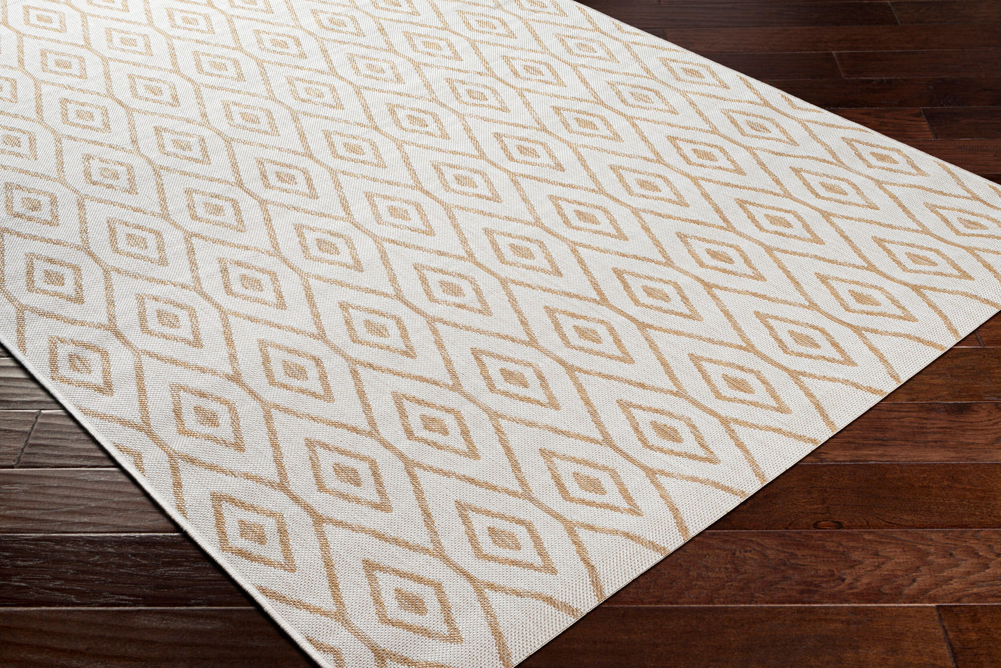 Alfombra tejida a máquina para interiores y exteriores Eagean EAG-2390 de 8' x 10'