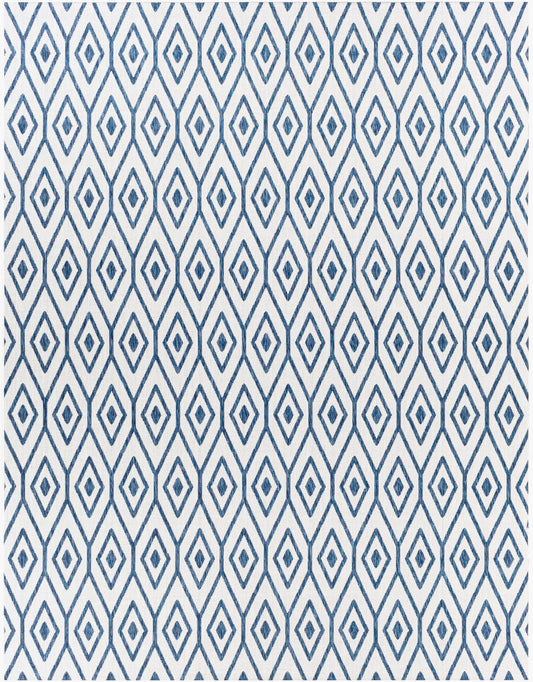 Alfombra tejida a máquina para interiores y exteriores Eagean EAG-2391 de 8' x 10'