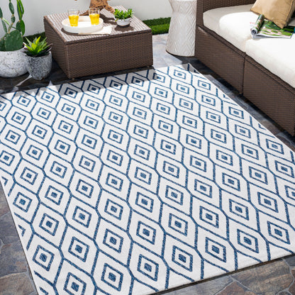 Eagean EAG-2391 2' x 3' Machine Woven Indoor/Outdoor Accent Rug