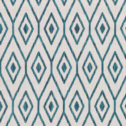 Alfombra tejida a máquina para interiores y exteriores Eagean EAG-2392 de 1,52 m x 2,13 m