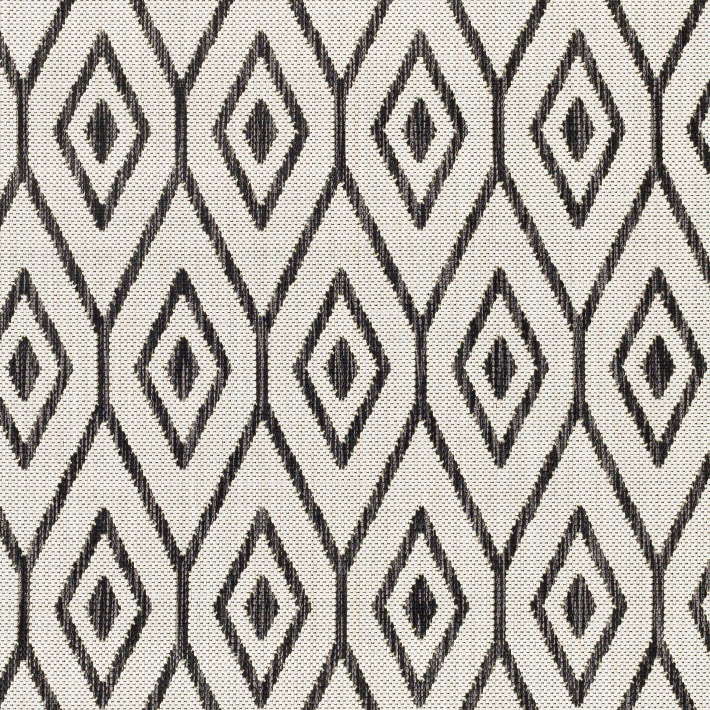 Alfombra decorativa para interior y exterior tejida a máquina Eagean EAG-2393 de 2' x 3'