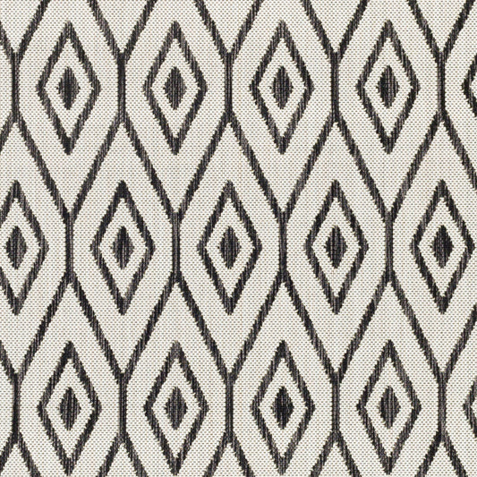 Alfombra decorativa para interior y exterior tejida a máquina Eagean EAG-2393 de 2' x 3'