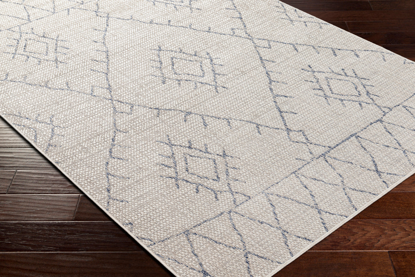 Eagean EAG-2401 12ft Runner Machine Woven Indoor/Outdoor Runner Rug