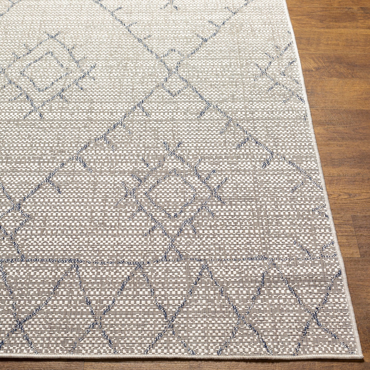 Eagean EAG-2401 12ft Runner Machine Woven Indoor/Outdoor Runner Rug