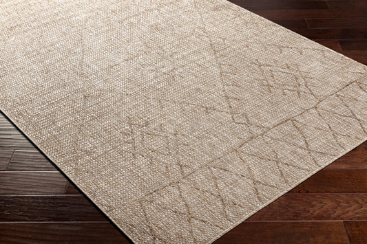 Eagean EAG-2402 8ft Square Machine Woven Indoor/Outdoor Area Rug
