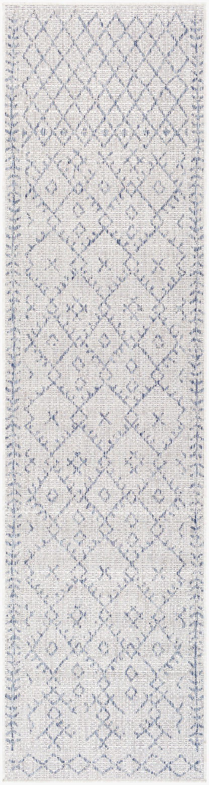 Eagean EAG-2403 12ft Runner Machine Woven Indoor/Outdoor Runner Rug