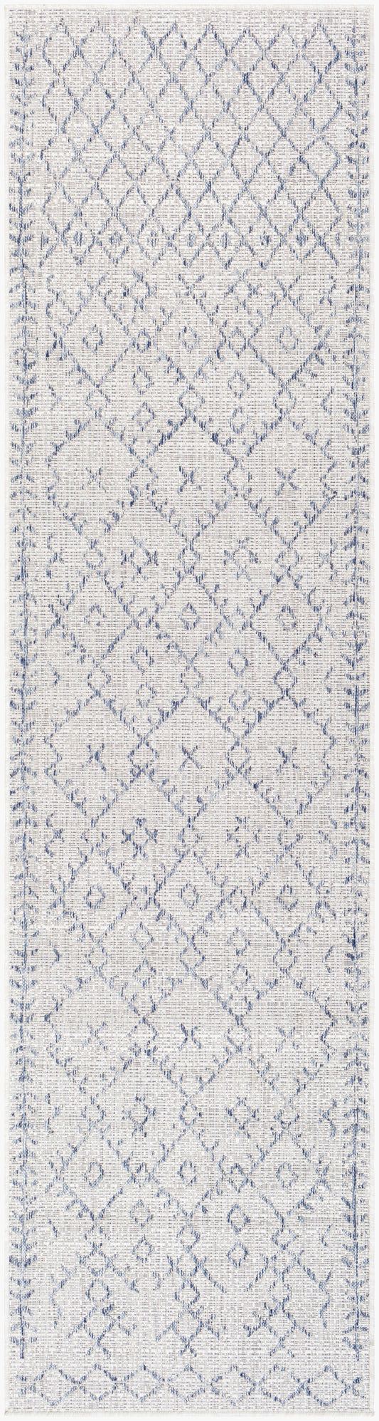 Eagean EAG-2403 12ft Runner Machine Woven Indoor/Outdoor Runner Rug