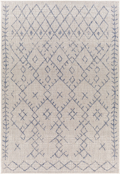 Eagean EAG-2403 8' x 10' Machine Woven Indoor/Outdoor Area Rug