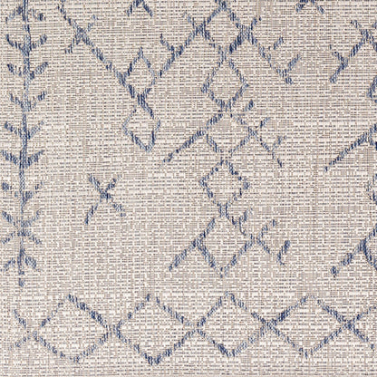 Eagean EAG-2403 8ft Square Machine Woven Indoor/Outdoor Area Rug