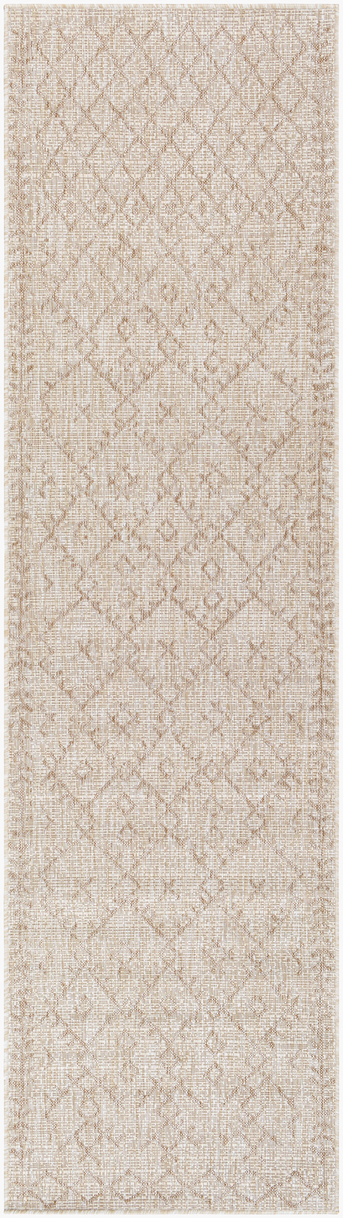 Eagean EAG-2404 12ft Runner Machine Woven Indoor/Outdoor Runner Rug
