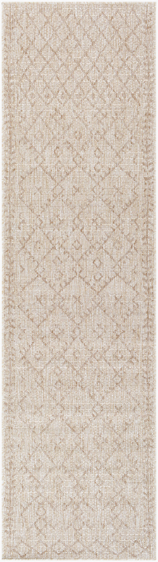 Eagean EAG-2404 12ft Runner Machine Woven Indoor/Outdoor Runner Rug