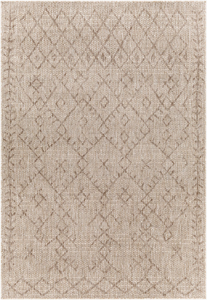 Eagean EAG-2404 9' x 12' Machine Woven Indoor/Outdoor Area Rug