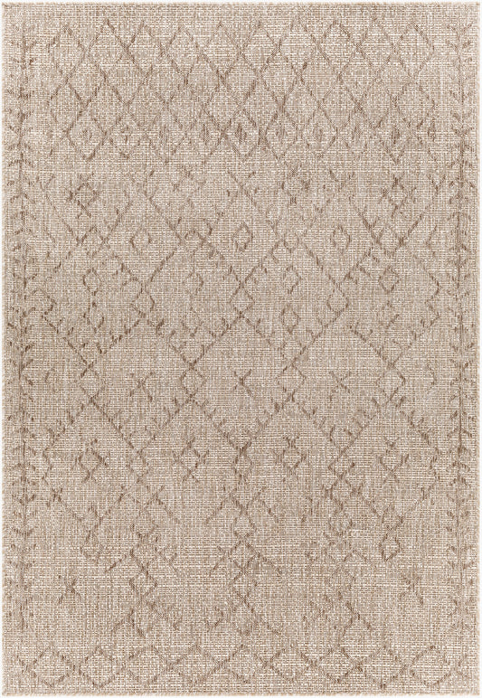 Eagean EAG-2404 9' x 12' Machine Woven Indoor/Outdoor Area Rug