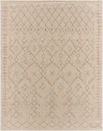 Alfombra tejida a máquina para interiores y exteriores Eagean EAG-2404 de 8' x 10'