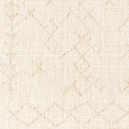 Eagean EAG-2404 8ft Round Machine Woven Indoor/Outdoor Area Rug
