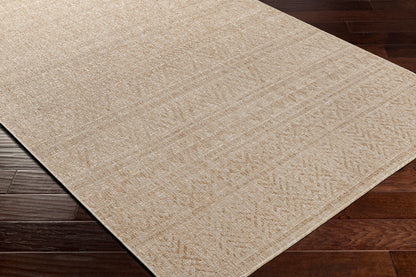 Eagean EAG-2406 8ft Round Machine Woven Indoor/Outdoor Area Rug