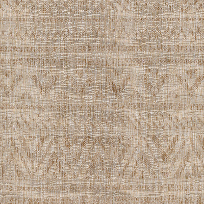 Eagean EAG-2406 8ft Round Machine Woven Indoor/Outdoor Area Rug