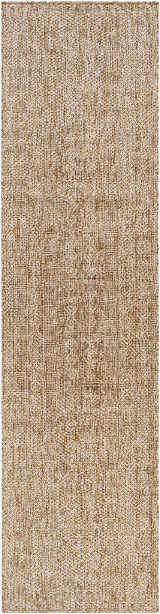 Eagean EAG-2412 10ft Runner Machine Woven Indoor/Outdoor Runner Rug