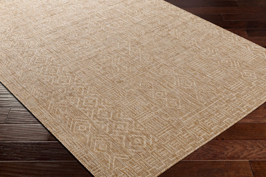 Eagean EAG-2412 10ft Runner Machine Woven Indoor/Outdoor Runner Rug