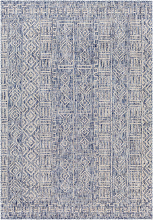 Eagean EAG-2413 9' x 12' Machine Woven Indoor/Outdoor Area Rug