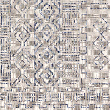 Eagean EAG-2414 12ft Runner Machine Woven Indoor/Outdoor Runner Rug