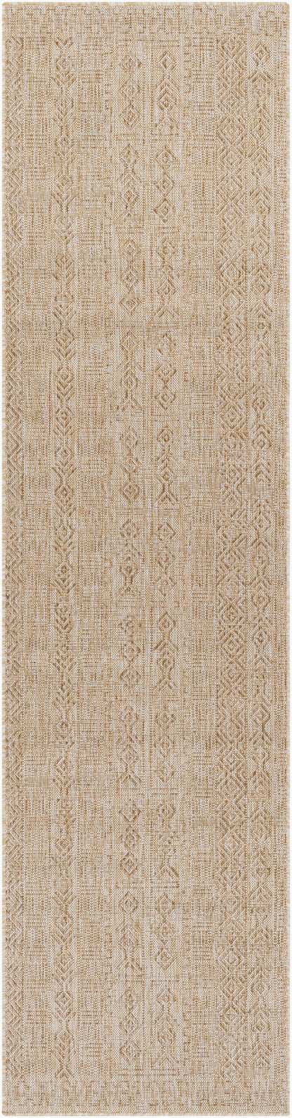 Eagean EAG-2415 12ft Runner Machine Woven Indoor/Outdoor Runner Rug