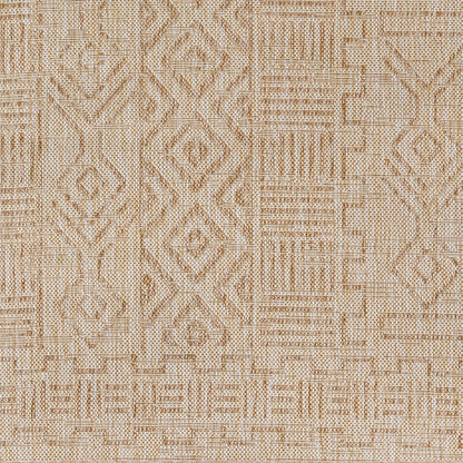 Eagean EAG-2415 8ft Square Machine Woven Indoor/Outdoor Area Rug