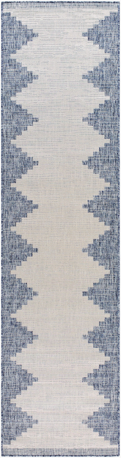 Eagean EAG-2420 12ft Runner Machine Woven Indoor/Outdoor Runner Rug