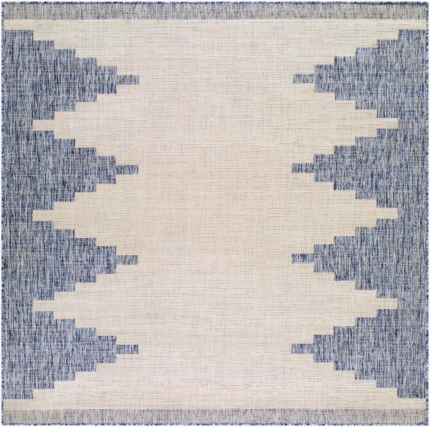 Eagean EAG-2420 6ft Square Machine Woven Indoor/Outdoor Area Rug