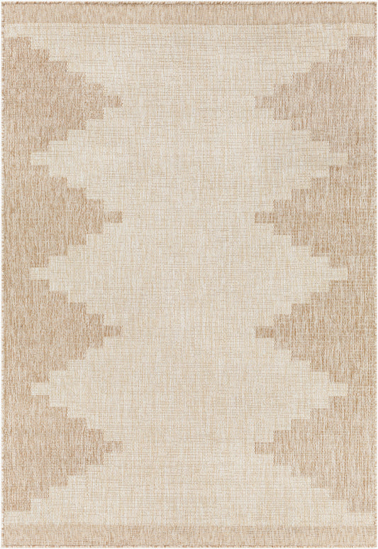 Eagean EAG-2421 5' x 7' Machine Woven Indoor/Outdoor Area Rug