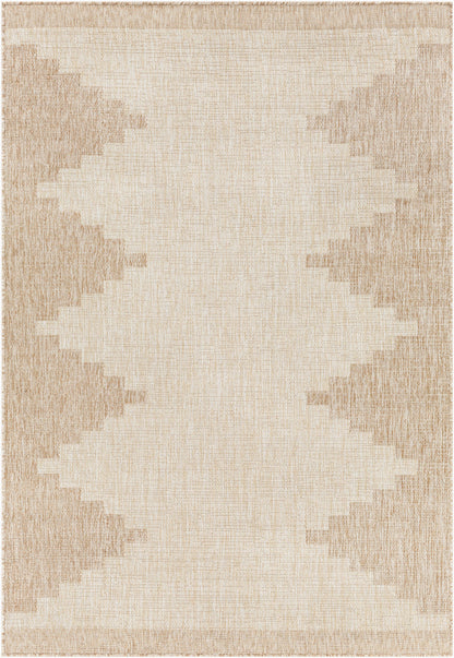Eagean EAG-2421 4' x 6' Machine Woven Indoor/Outdoor Area Rug