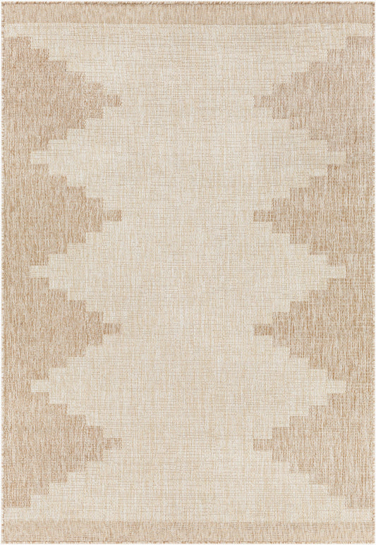 Eagean EAG-2421 4' x 6' Machine Woven Indoor/Outdoor Area Rug