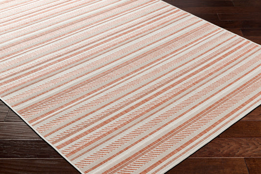 Eagean EAG-2423 8ft Square Machine Woven Indoor/Outdoor Area Rug