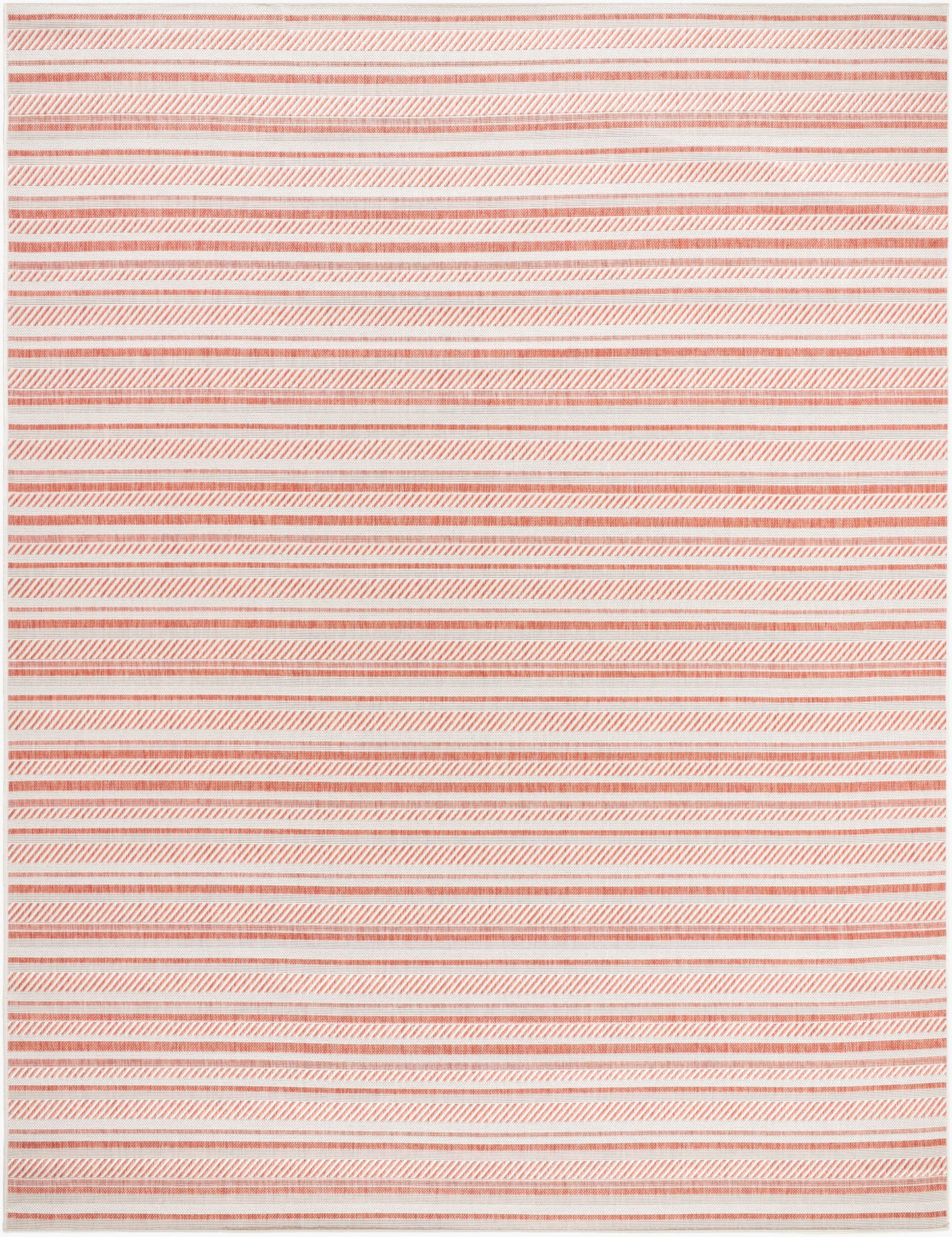 Alfombra tejida a máquina para interiores y exteriores Eagean EAG-2423 de 8' x 10'