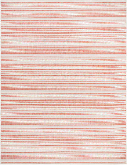 Alfombra tejida a máquina para interiores y exteriores Eagean EAG-2423 de 8' x 10'