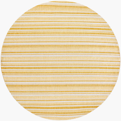 Alfombra redonda Eagean EAG-2424 de 1,5 m, tejida a máquina, para interior y exterior