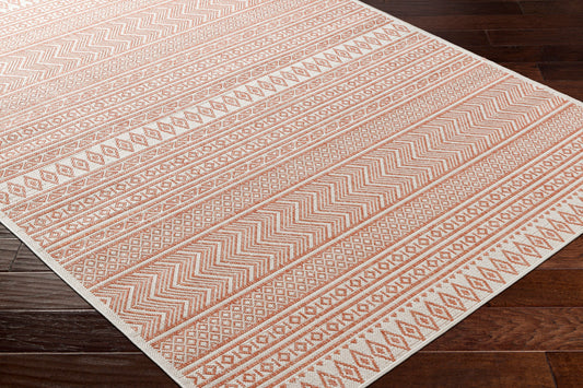 Eagean EAG-2426 6ft Square Machine Woven Indoor/Outdoor Area Rug