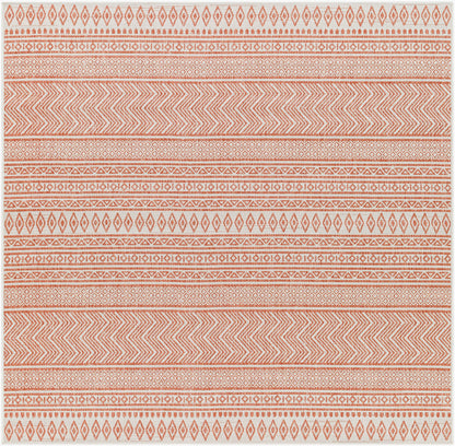 Eagean EAG-2426 8ft Square Machine Woven Indoor/Outdoor Area Rug