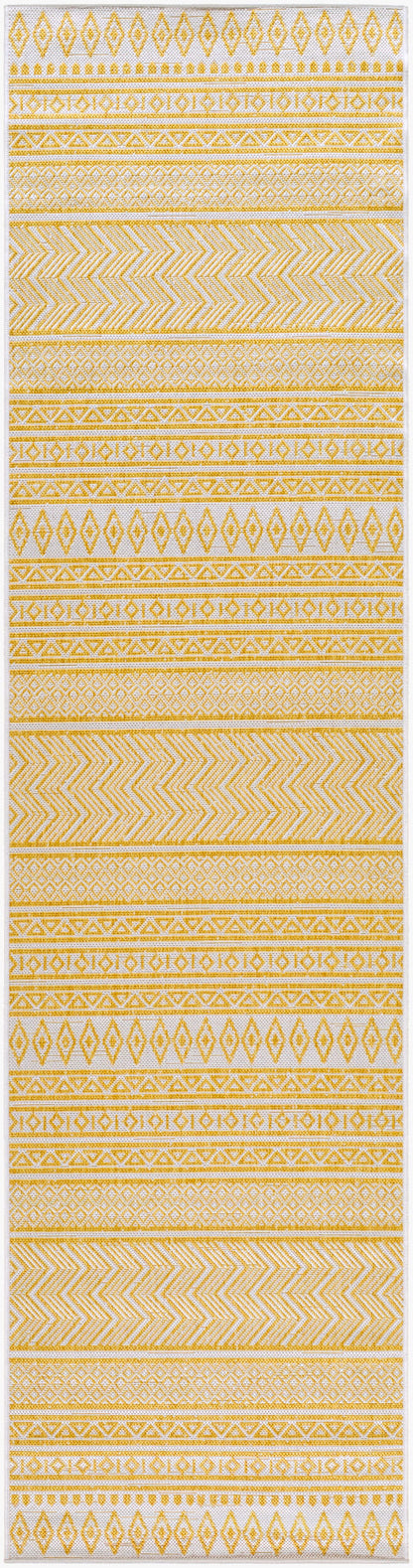 Alfombra Eagean EAG-2427 de 3 m, tejida a máquina, para interiores y exteriores