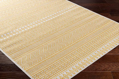 Eagean EAG-2427 8ft Square Machine Woven Indoor/Outdoor Area Rug